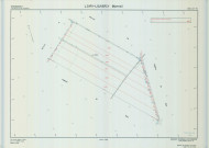 Livry-Louvercy (51326). Section YN échelle 1/2000, plan remembré pour 2004 (remembrement intercommunal de la Plaine Champenoise), plan régulier (calque)