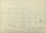 Saint-Étienne-sur-Suippe (51477). Section ZC échelle 1/2000, plan remembré pour 1959, plan régulier (papier armé).