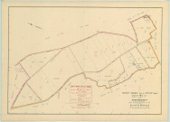 Saint-Mard-sur-le-Mont (51500). Section W3 échelle 1/2000, plan remembré pour 1953 (ancienne section A), plan régulier (papier)