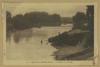 CHÂLONS-EN-CHAMPAGNE. 57- La Marne et le Barrage.
Château-ThierryBourgogne frères.Sans date