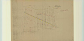 Val-des-Marais (51158). Morains (51383). Section B3 3 échelle 1/2000, plan mis à jour pour 1948 (ancienne section B3 1e partie), plan non régulier (papier)