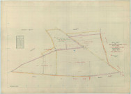 Saint-Étienne-sur-Suippe (51477). Section ZE échelle 1/2000, plan remembré pour 1959, plan régulier (papier armé).