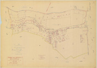 Savigny-sur-Ardres (51527). Section D1 échelle 1/1000, plan mis à jour pour 1966, plan non régulier (papier).