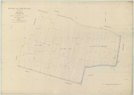 Aulnay-sur-Marne (51023). Section B10 échelle 1/1000, plan mis à jour pour 1912, plan non régulier (papier)