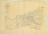 Valmy (51588). Tableau d'assemblage échelle 1/10000, plan remembré pour 1955, plan régulier (papier)