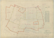 Hauteville (51286). Section ZA échelle 1/2000, plan remembré pour 1960, plan régulier (papier armé)
