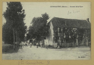 CONNANTRE. Avenue de la Gare.
Édition Maillet (2 - Château-ThierryJ. Bourgogne).Sans date