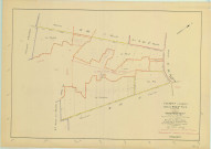 Val-des-Marais (51158). Coligny (51158). Section W2 échelle 1/2000, plan remembré pour 1954 (anciennes sections D1 et D2 ), plan régulier (papier)