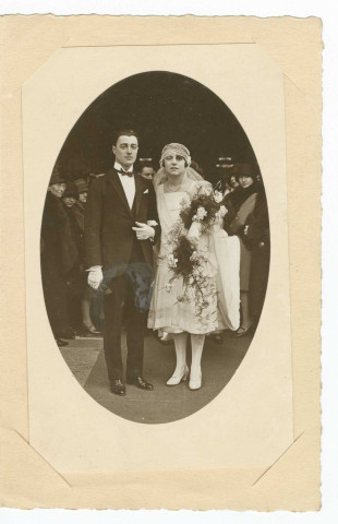 Mariés "Melle Saboureau"