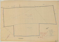 Jonchery-sur-Suippe (51307). Section D2 échelle 1/2000, plan mis à jour pour 1934, plan non régulier (papier)