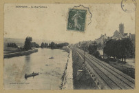 DORMANS. Le quai Voltaire.
(51 - Reimsimp. Bienaimé et Dupont).[vers 1913]