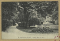 CHÂLONS-EN-CHAMPAGNE. 41- Un coin du jardin du Jard.
Château-ThierryJ. Bourgogne.Sans date