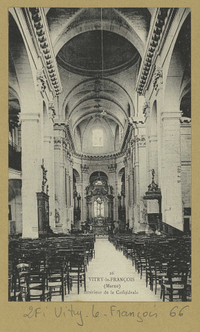 VITRY-LE-FRANÇOIS. 26. Intérieur de la cathédrale.
Château-ThierryBourgogne Frères.Sans date