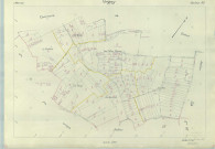 Vrigny (51657). Section AD échelle 1/1000, plan renouvelé pour 1963, plan régulier (papier armé).