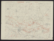 3. Carte générale des objectifs d'artillerie : Rethel.
Service géographique de l'Armée VIe Armée deuxième bureau (Imp C. G. A. T IV).1918