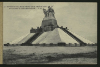 SOUAIN-PERTHES-LÈS-HURLUS. 2 - Monument aux morts Français et Américains des armées de Champagne.
ParisCosson.1925