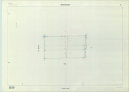 Bourgogne-Fresne (51075). Section ZR 3 échelle 1/2000, plan remembré pour 1982, contient une extension sur Bourgogne ZS, plan régulier de qualité P5 (papier armé).