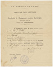 Documents de Jacques Le Petit relatifs à la guerre 1914-1918 (première partie du fonds Le Petit)