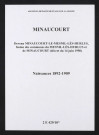 Minaucourt. Naissances 1892-1909