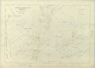 Maurupt-le-Montois (51358). Section AB échelle 1/1000, plan renouvelé pour 1966, plan régulier (papier armé)