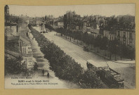 REIMS. Reims avant la Grande Guerre. Vue générale de la place d'Erlon vers Saint-Jacques / Thuillier, Épernay.