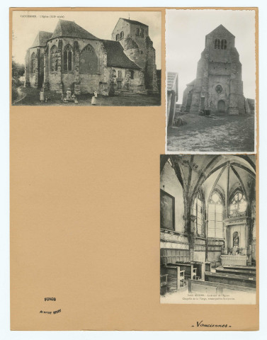 Cartes postales et photographies. Communes de Valmy à Witry-lès-Reims (sauf Vitry-le-François).