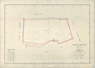 Luxémont-et-Villotte (51334). Section ZI échelle 1/2000, plan remembré pour 1963, plan régulier (papier armé)
