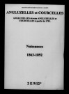Angluzelles-et-Courcelles. Naissances 1863-1892