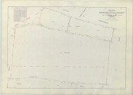 Châtelraould-Saint-Louvent (51134). Section ZI échelle 1/2000, plan remembré pour 1966, plan régulier (papier armé)