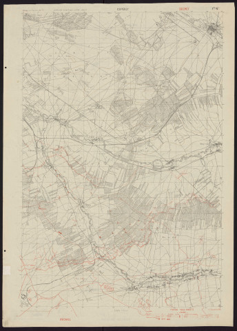 Somme-Suippe.
Service géographique de l'Armée].1918