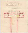 Vertus. Plan du corps de cazernes pour la brigade de maréchaussée, dréssé par M. l'ingénieur De Closet, 1773.