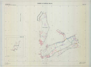 Vienne-le-Château (51621). Section ZC échelle 1/2000, plan remembré pour 1985 (extension sur section ZB), plan régulier (calque)