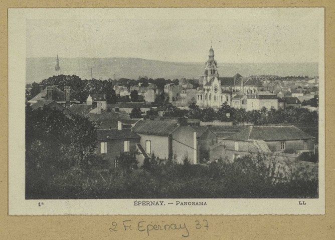 ÉPERNAY. 1-Vue générale-Panorama.
LL.Sans date
