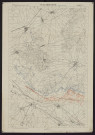Plan directeur : Feuille n°8.
Service géographique de l'Armée IVe Armée.1915