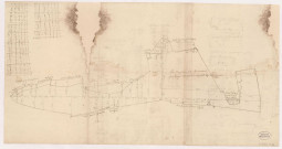 Plan des plaines de la communauté des Baye, 1782