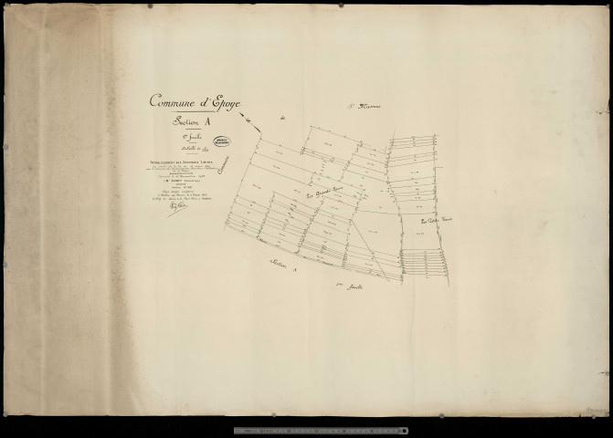 Époye. Section A1