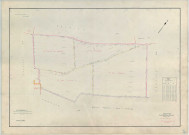 Cheppes-la-Prairie (51148). Section ZI échelle 1/2000, plan remembré pour 1964, plan régulier (papier armé)