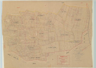 Chamery (51112). Section D2 échelle 1/1250, plan mis à jour pour 1944, plan non régulier (papier).