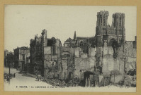 REIMS. 8. La Cathédrale et rue de Vesle.
StrasbourgCie Alsacienne.1919