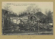 JUVIGNY. -4-Après les Inondations de Janvier 1910 Les dépendances du Château / Durand, photographe.
