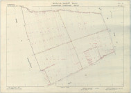 Heiltz-le-Maurupt (51289). Section ZA X échelle 1/2000, plan remembré pour 1978 (extension sur Jussecourt-Minecourt section X), plan régulier (papier armé)