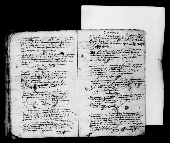 Chamery. Baptêmes, mariages, sépultures 1672-1673