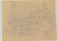 Caurel (51101). Section X2 échelle 1/2500, plan mis à jour pour 1952, plan non régulier (papier).