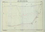 Saint-Hilaire-le-Grand (51486). Section YD 2 échelle 1/2000, plan remembré pour 1983 (extension sur Souain-Perthes-les-Hurlus section ZA), plan régulier (calque)