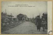 VILLE-SUR-TOURBE. L'Argonne après la Guerre. Ville -sur-Tourbe. Chef-lieu de Canton (septembre 1919).
Sainte-MenehouldÉdition Desingly (44 - Nantesimp. Armoricaines).1914-1918