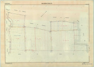 Soudron (51556). Section ZW échelle 1/5000, plan remembré pour 1974, plan régulier (papier armé)