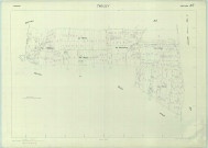 Troissy (51585). Section AR échelle 1/1000, plan renouvelé pour 01/01/1967, régulier avant 20/03/1980 (papier armé)
