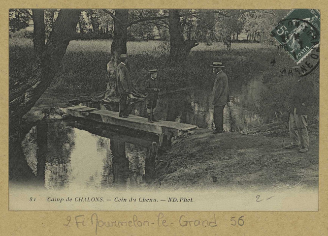 MOURMELON-LE-GRAND. -81-Camp de Châlons. Coin du chenu / N. D., photographe.