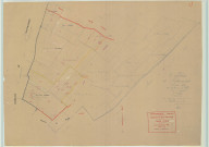 Bétheniville (51054). Section U1 échelle 1/2500, plan mis à jour pour 1951, 1ère partie, plan non régulier (papier).