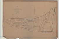 Dampierre-le-Château (51206). Section C2 échelle 1/2500, plan mis à jour pour 1932, plan non régulier (calque)